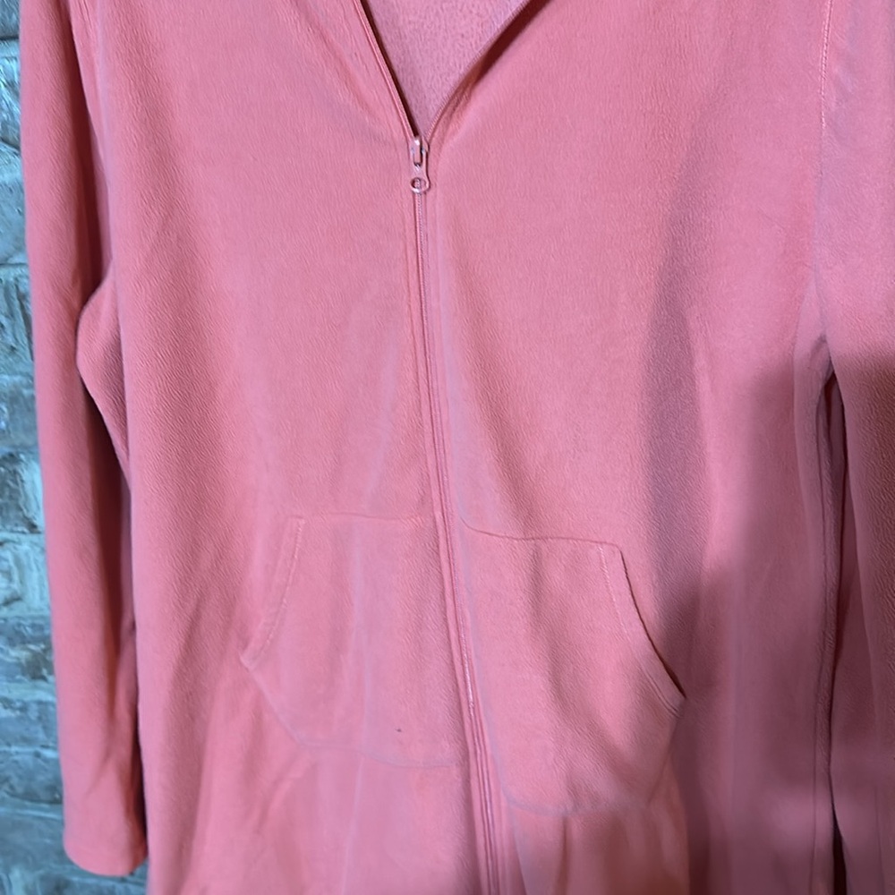 Zip up flannel robe! - Picture 3 of 3